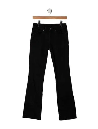 Pre-owned Tory Burch Mid-rise Flared Jeans In Grey