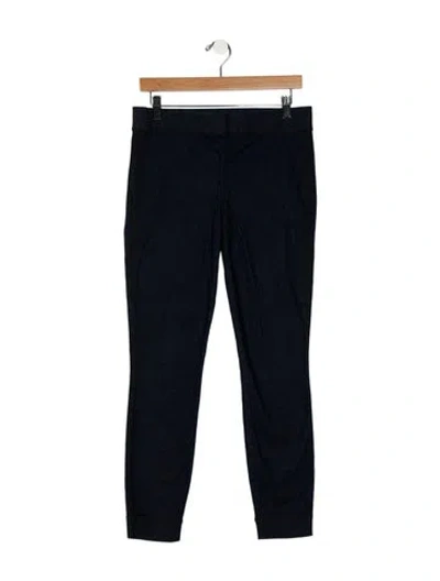 Pre-owned Tory Burch Mid-rise Skinny Leg Jeans In Blue