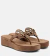 Tory Burch 50mm Miller Sandals In Brown