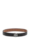 Tory Burch Miller Belt In Black