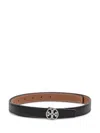 Tory Burch Miller Belt In Black