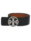 Tory Burch Miller Belt In Black