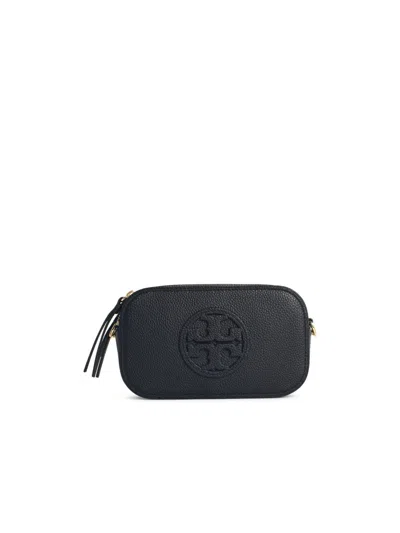 Tory Burch 'miller' Black Leather Mini Crossbody Bag