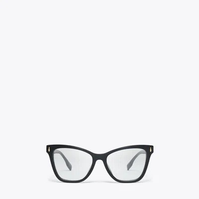 Tory Burch Miller Cat-eye Eyeglasses In Black 1