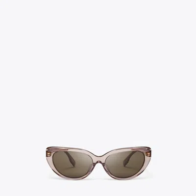Tory Burch Miller Cat-eye Sunglasses In Burgundy