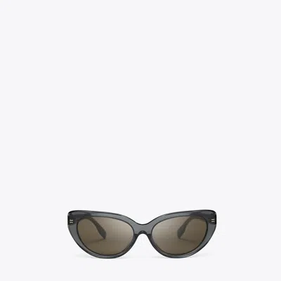 Tory Burch Miller Cat-eye Sunglasses In Black