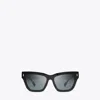 Tory Burch Miller Cat-eye Sunglasses In Black