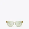 Tory Burch Miller Cat-eye Sunglasses In Green