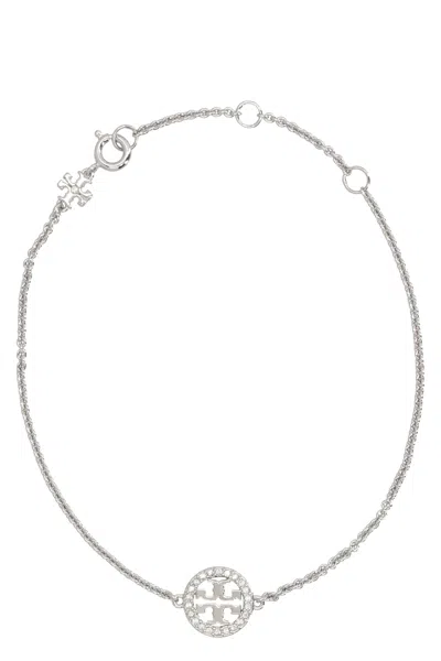 Tory Burch Miller Chain Bracelet In Silver