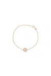 Tory Burch Miller Chain Bracelet In Rose