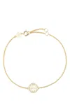 Tory Burch Miller Chain Bracelet In Gold