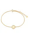 Tory Burch "miller" Chain Bracelet In Gold