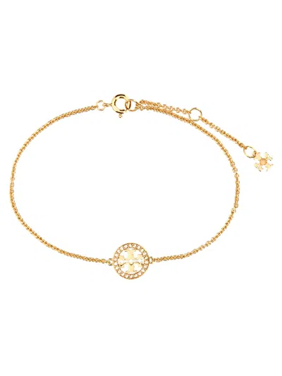 Tory Burch "miller" Chain Bracelet In Gold