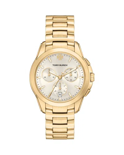 Tory Burch Miller Chronograph, 38mm In White