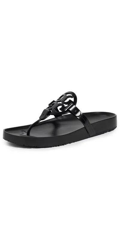 Tory Burch Miller Cloud Eva Sandals Perfect Black