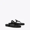 Tory Burch Miller Cloud Thong Sandal In Black