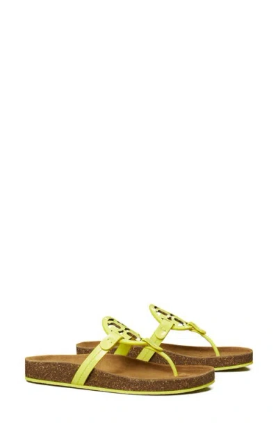 Tory Burch Miller Cloud Sandal In Yellow