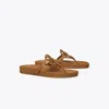 Tory Burch Miller Cloud Sandal In Brown