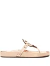 Tory Burch Miller Cloud Slides In Neutrals