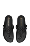 Tory Burch Miller Cloud Thong Sandal In Black