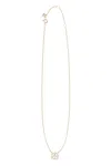 Tory Burch Miller Decorative Pendant Choker In Gold