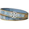 Tory Burch Miller Denim Belt In Powder Blue