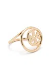 Tory Burch Miller Double Ring In Gold