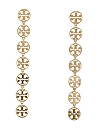 Pre-owned Tory Burch Miller Drop Earrings In Multi