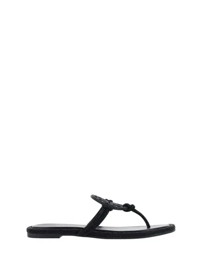 TORY BURCH MILLER EMBELLISHED SANDALS