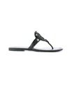 Tory Burch Miller Soft Sandal In Black
