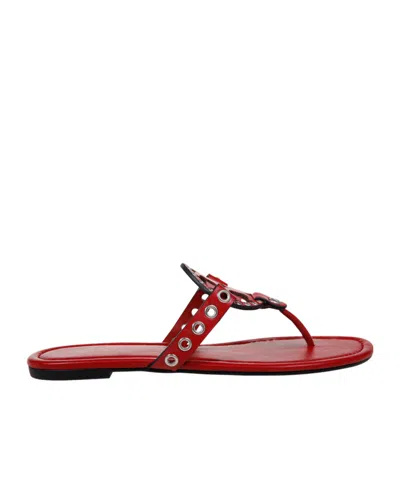 TORY BURCH TORY BURCH MILLER EYELET SANDALS