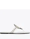 Tory Burch Miller Flip-flops In Weiss