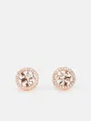 TORY BURCH MILLER' GOLD-PLATED BRASS EARRINGS