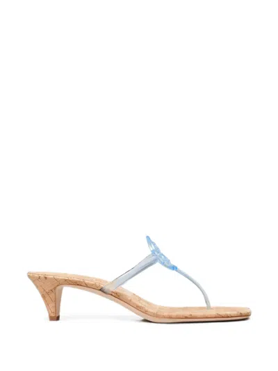 Tory Burch Miller Jelly Kitten Heel Sandal In Multi