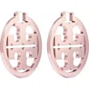 Tory Burch Miller Hoop Earrings In Metallic