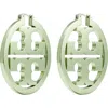 Tory Burch Miller Hoop Earrings In Metallic