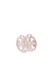 Tory Burch Miller Hoop Earrings In Pink