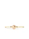 TORY BURCH TORY BURCH 'MILLER' IVORY FABRIC BRACELET