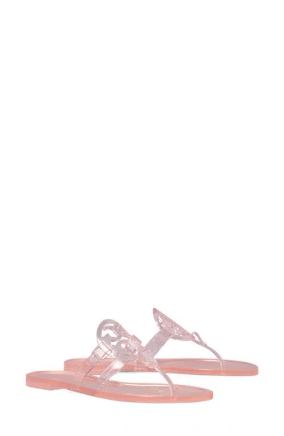 Tory Burch Miller Jelly Flip Flop In Pink
