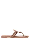 Tory Burch Miller Knotted Pave Sandals