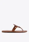 Tory Burch Miller Leather Thong Sandals