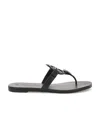 Tory Burch Miller Soft Sandal In Black