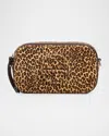 Tory Burch Miller Leopard-print Calf Hair Crossbody Bag In Animal Print