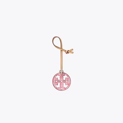 Tory Burch Miller Logo Bag Charm In Pink