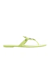Tory Burch Women's Miller Leather Sandals In Green