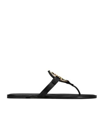 TORY BURCH TORY BURCH MILLER LOGO PLAQUE SANDALS