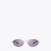 Tory Burch Miller Metal Oval Sunglasses