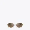 Tory Burch Miller Metal Oval Sunglasses