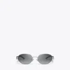 Tory Burch Miller Metal Oval Sunglasses