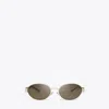 Tory Burch Miller Metal Oval Sunglasses